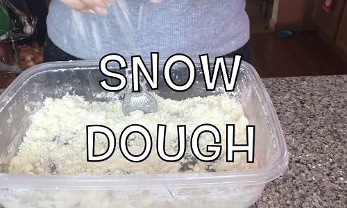 Let's Make Snow Dough!