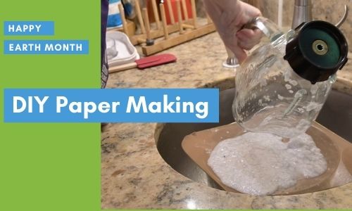 DIY Paper Making for Sustainable Kids