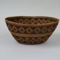 Coiled basket, 8 ½” diameter
