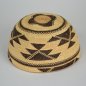 Basketry hat, 7” diameter
