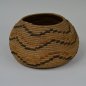 Coiled basket, 4 ¾” diameter