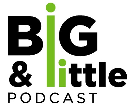 Big and Little Podcast logo