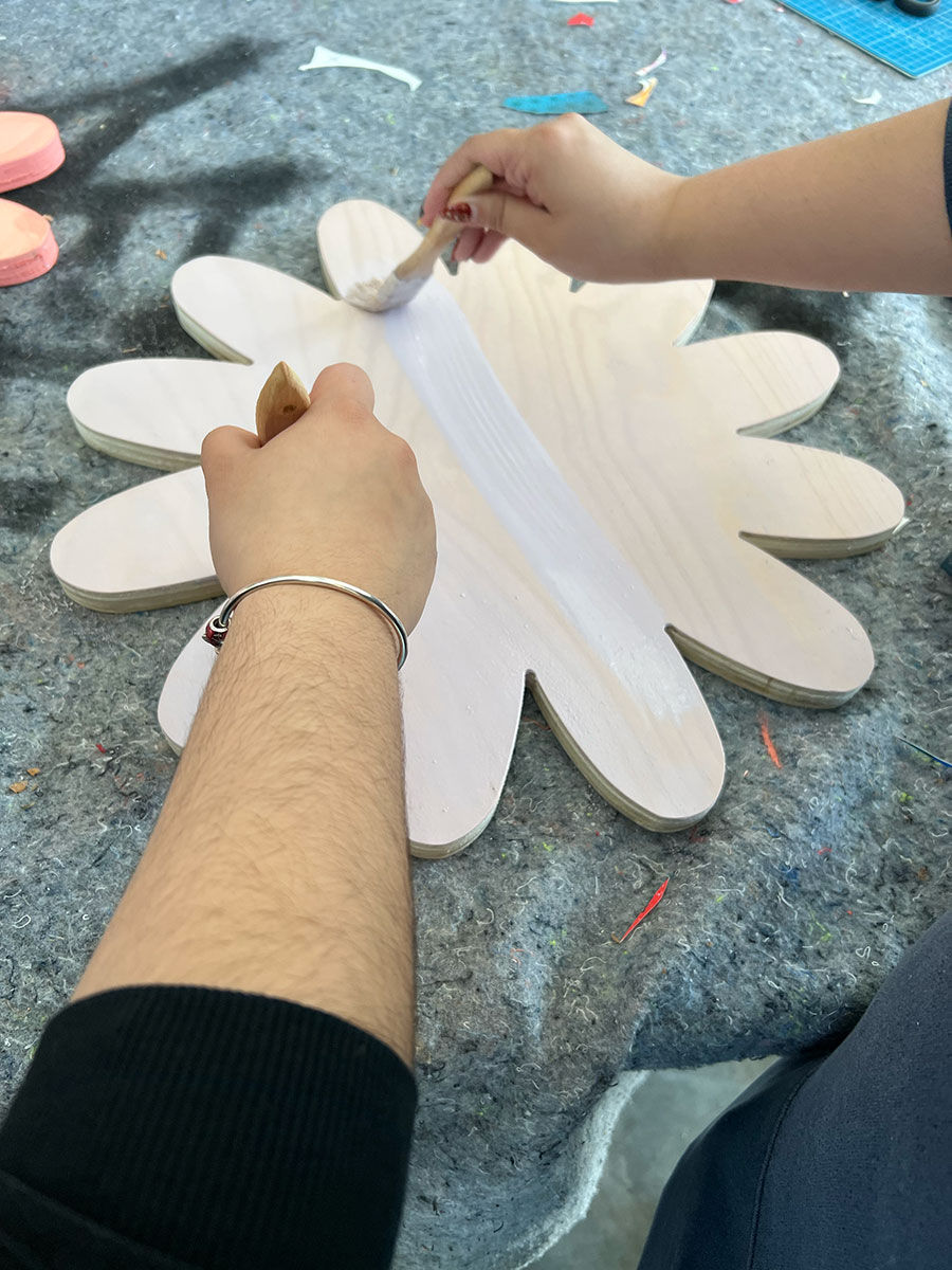 Fabricating the panels