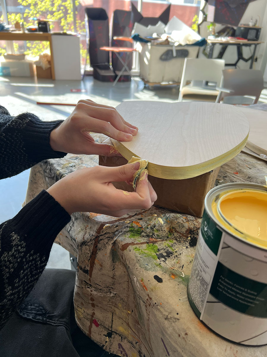 Fabricating the panels