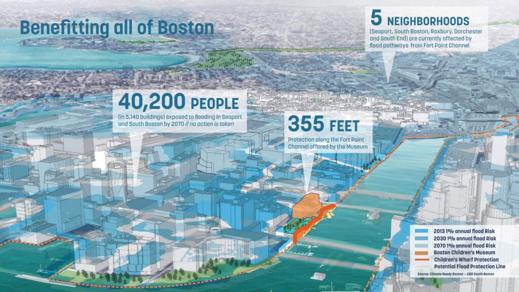 flood map of Boston