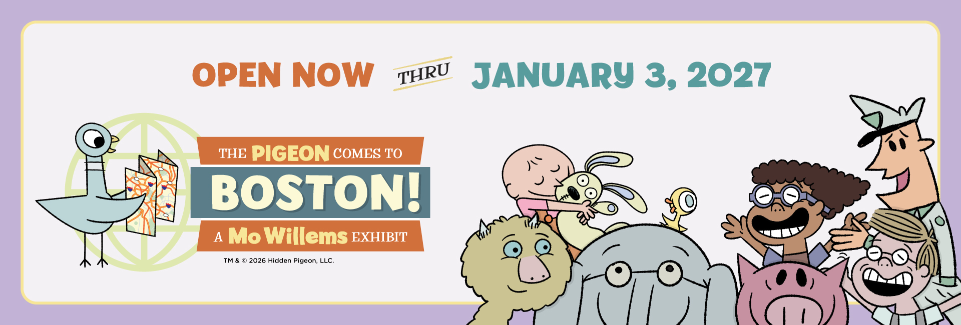 Pigeon exhibit open now