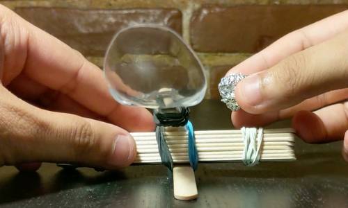 DIY Popsicle Stick Catapult
