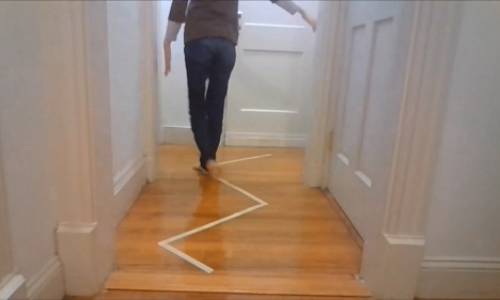 Healthy Habits: Line Walk Challenge