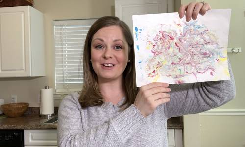 Marble Paper with Boston Moms