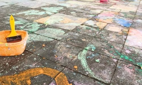 Sidewalk Chalk Paint