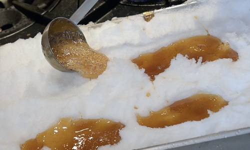 Snow Day Maple Candy