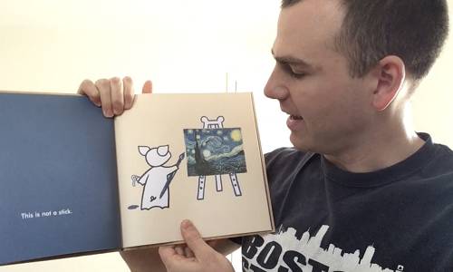 Storytime with Steve: "Not a Stick" by Antoinette Portis