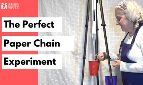 The Perfect Paper Chain Experiment